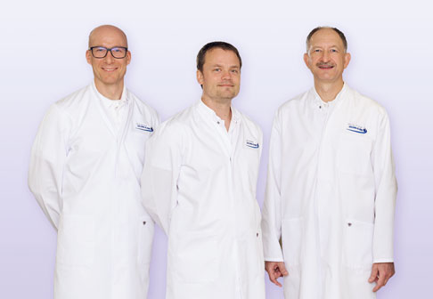El equipo de especialistas en espalda de la Gelenk-Klinik